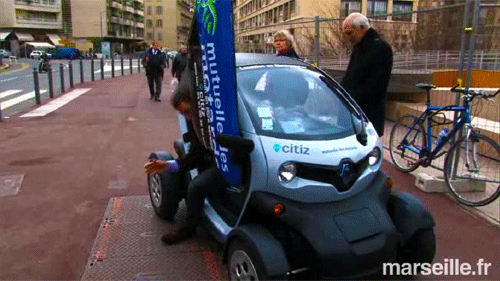 Twizy’Lib : la voiture électrique en libre service à Marseille