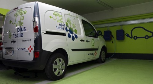 Vinci Park va équiper 50% de ses parkings de bornes de recharges