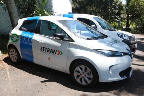 Les voitures électriques Renault débarquent à Curitiba, au Brésil