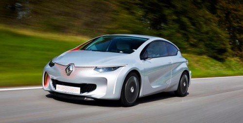Renault Eolab concept, l’hybride électrique plug-in qui fait du 1 litres aux 100km