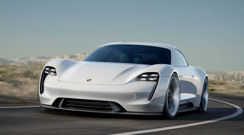 Porsche Mission E, 100% électrique avec 500 km d’autonomie
