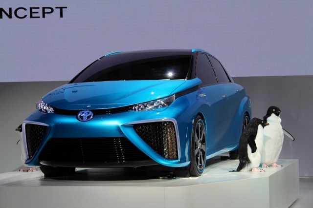 Un peu d’avance pour la Toyota à hydrogène