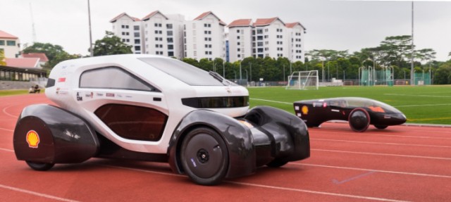 Deux concepts de voiture imprimée en 3D créés à Singapour