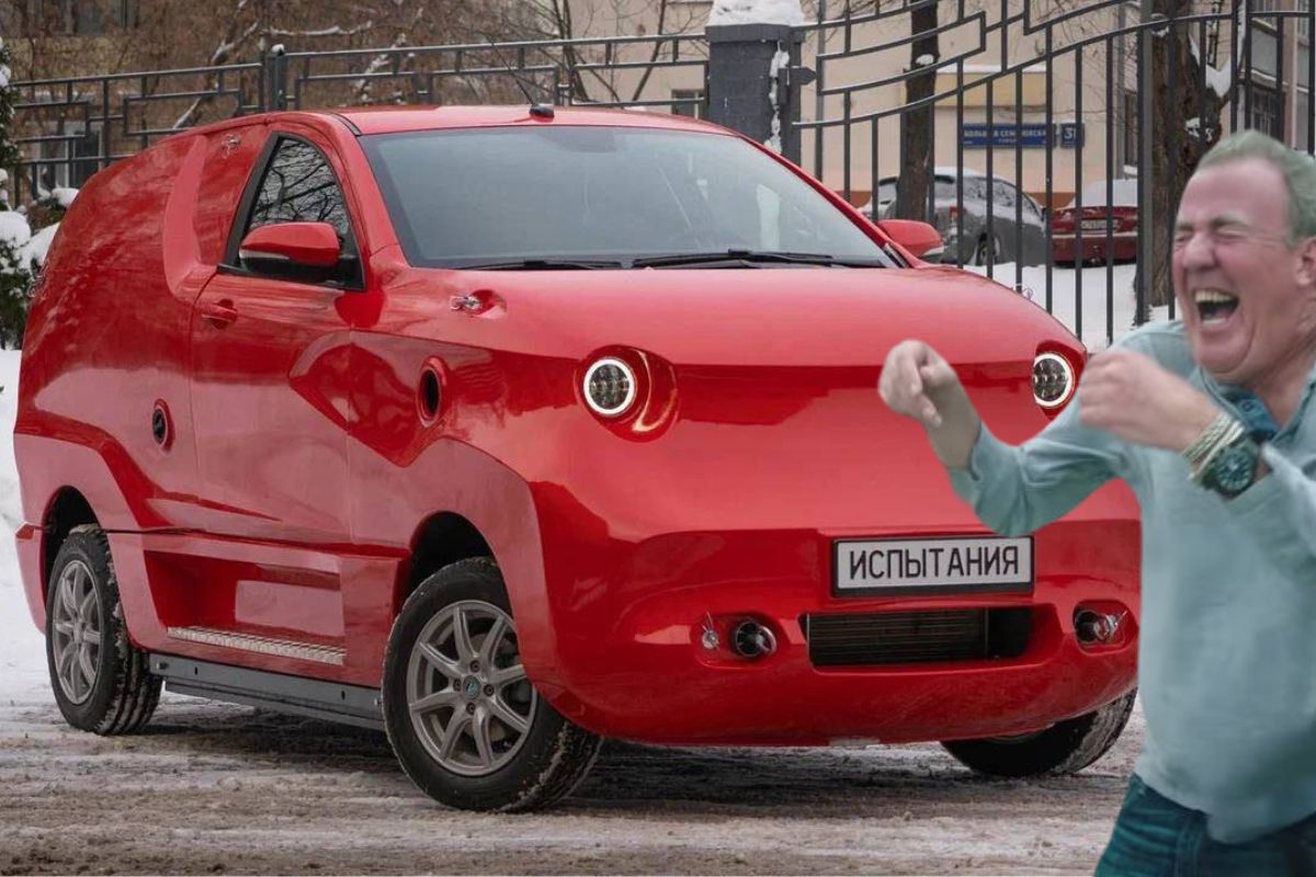 Mais qui a osé produire cette voiture électrique russe dont tout le monde se moque ?