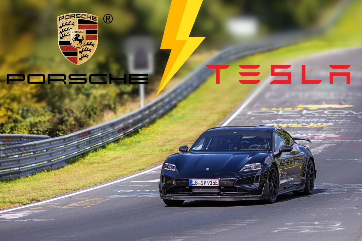 La réponse foudroyante de Porsche à Tesla dans l’arène du Nürburgring… faut pas les énerver !