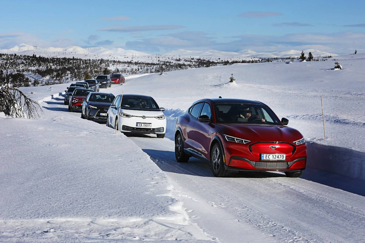 Test d’autonomie d’hiver en Norvège : la Tesla Model 3 déçoit