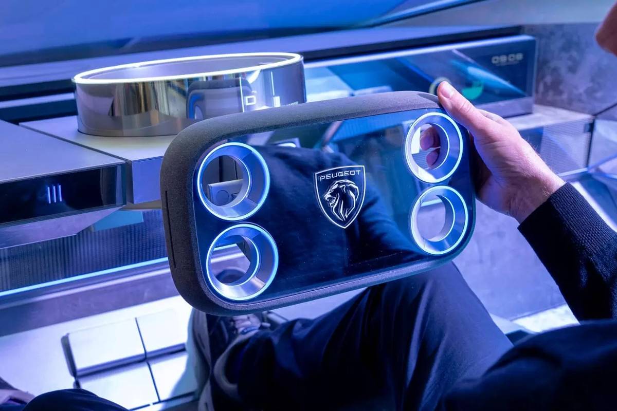 Peugeot a-t-il inventer le volant du futur avec la prochaine 208 électrique ?