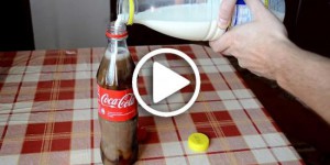 Que se passe-t-il lorsqu’on mélange du lait avec du Coca-Cola ?