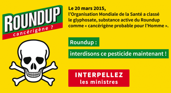 Une pétition d’ampleur nationale pour interdire le Round Up de Monsanto en France