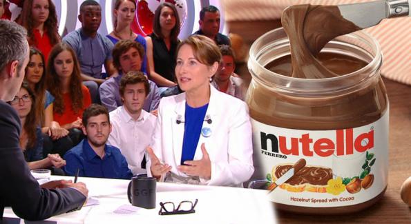 Ségolène Royal conseille aux Français d’arrêter de manger du Nutella