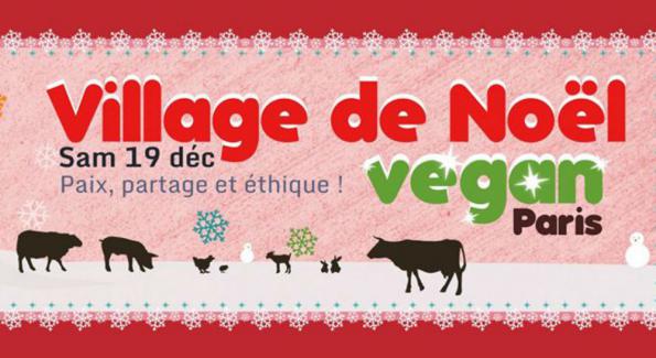 Un village de Noël vegan samedi 19 décembre à Paris