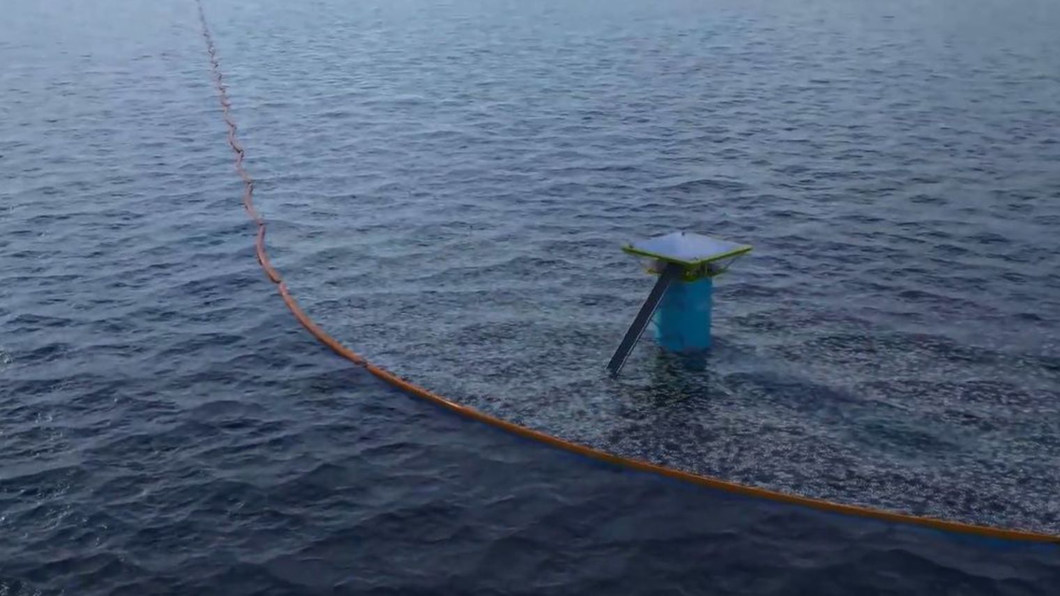 Un étudiant néerlandais fabrique un prototype pour nettoyer les océans du plastique