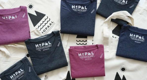 Hopaal, achetez ce T-shirt 100% recyclé et protégez la planète