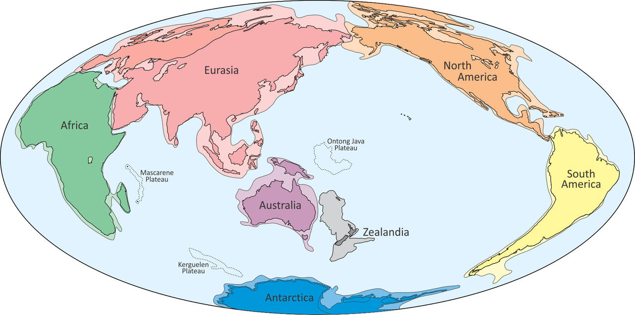 Zealandia, un nouveau continent au large de l’Océanie?