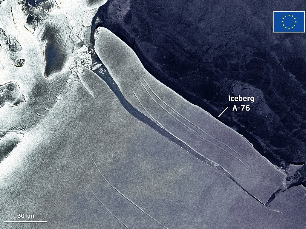 Le plus gros iceberg au monde se détache de l’Antarctique