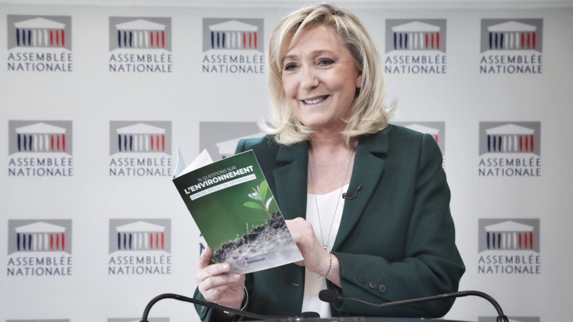 Marine le Pen : un programme qui va à l’encontre de l’Accord de Paris
