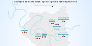 [INFOGRAPHIE] Métropole du Grand Paris : huit projets pour la rendre plus verte