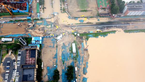 EN IMAGES. En Chine, des pluies diluviennes submergent le centre du pays
