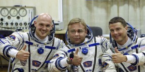 Un Russe, un Allemand et un Américain montent à bord de l'ISS