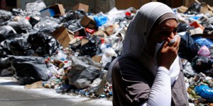 PHOTOS. Liban : Beyrouth croule sous des montagnes d'ordures