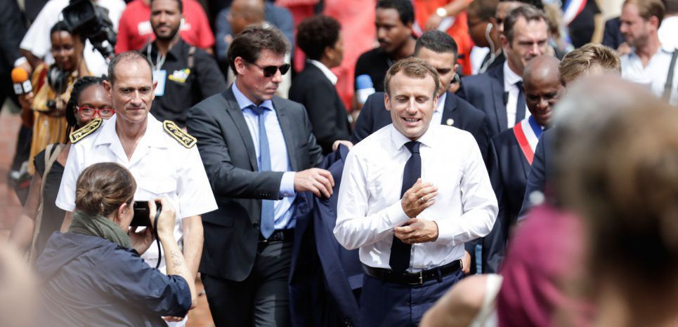 En Martinique, Macron reconnaît le 'scandale environnemental' du chlordécone