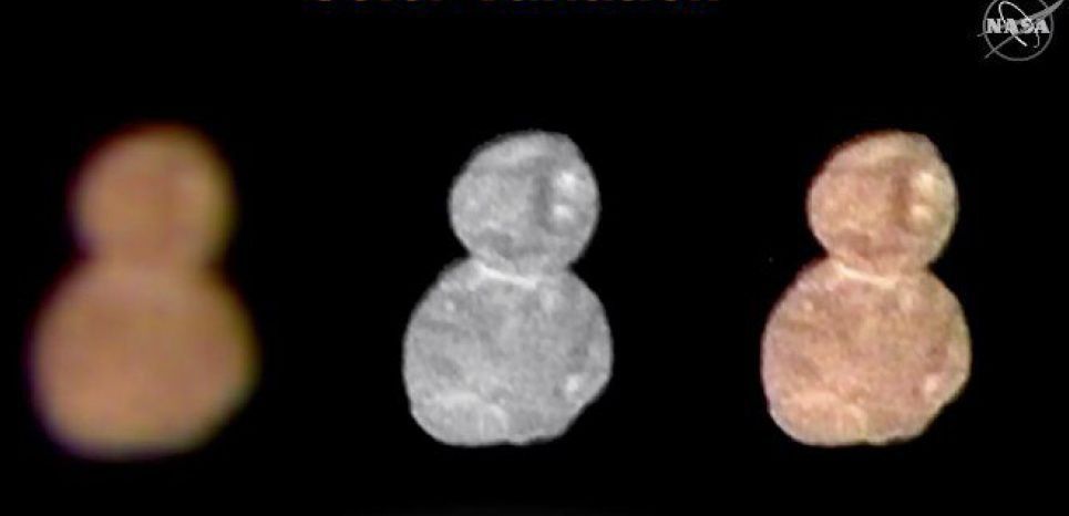 On sait à quoi ressemble l’astéroïde Ultima Thulé : à un bonhomme de neige