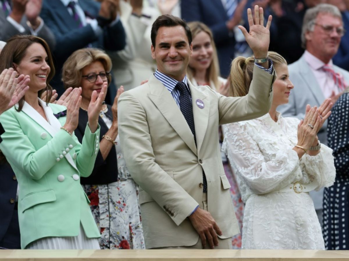 Wimbledon: le roi Federer intronisé dans le royal box