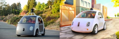 Google dévoile un prototype de voiture autonome, sans volant