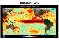 Le climat sera fortement impacté par le puissant El Niño en cours