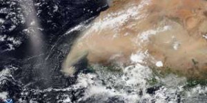 Un gigantesque nuage de sable parti du Sahara fait route vers les États-Unis