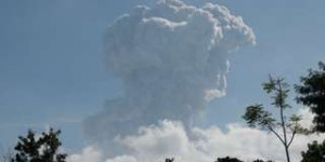 Le volcan Merapi est entré deux fois en éruption en sept minutes