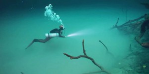À la découverte d'une rivière « sous-marine » dans le merveilleux cénote Angelita