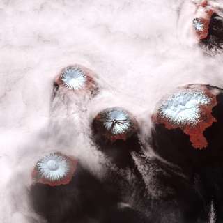 Un supervolcan découvert sous les îles Aléoutiennes