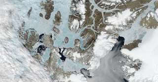 Les arches qui maintiennent « la dernière zone de glace » en Arctique sont en train de céder