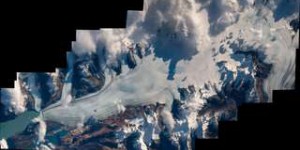 Une superbe photo de Thomas Pesquet du glacier Upsala