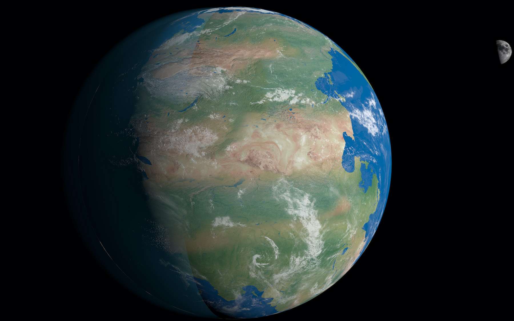Quel climat fera-t-il sur le supercontinent Aurica dans 250 millions d'années ?