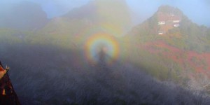 Phénomène météo extraordinaire : le spectre de Brocken