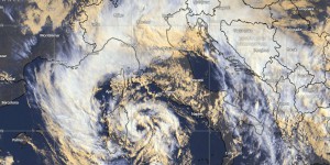 Un ouragan méditerranéen se forme au large de la Corse