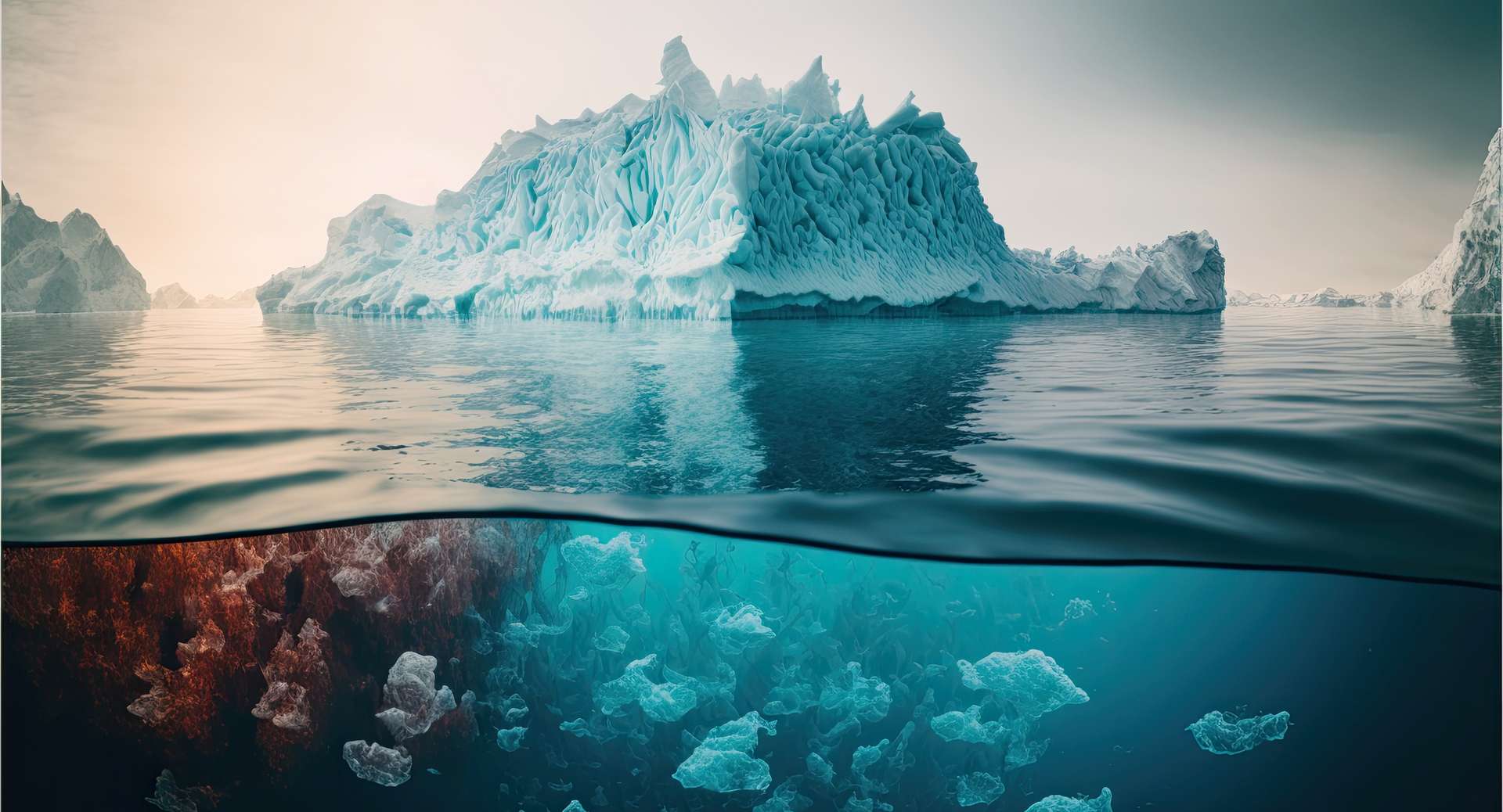 La fonte des glaces aux pôles est de plus en plus rapide et massive !