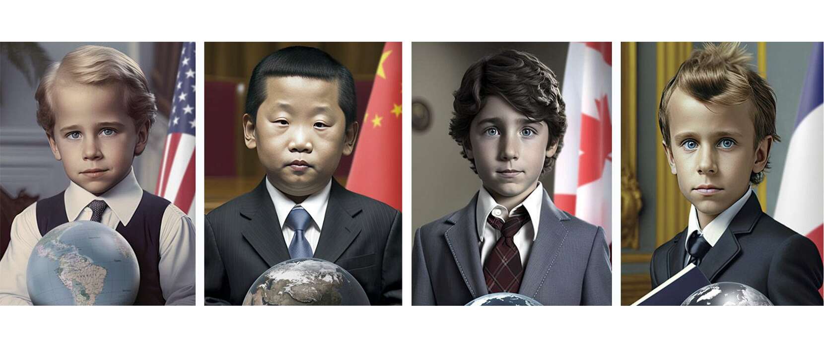 Une intelligence artificielle montre à quoi pouvait ressembler les dirigeants du G20 quand ils étaient jeunes