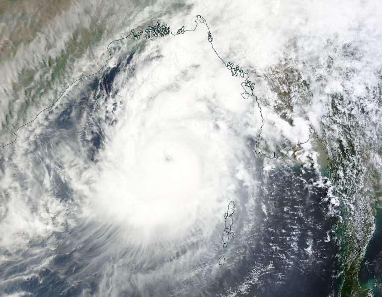 Le cyclone Mocha a atteint une puissance record dans le golfe du Bengale