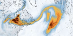 Images frappantes des nuages de cendres des incendies du Quebec qui ont envahi l’Europe