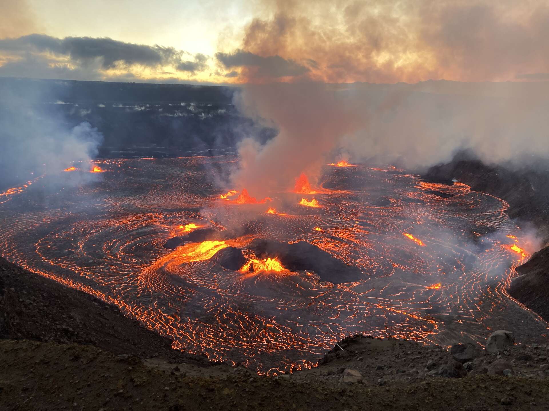 Les images impressionnantes de l'éruption du volcan Kilauea à Hawaii