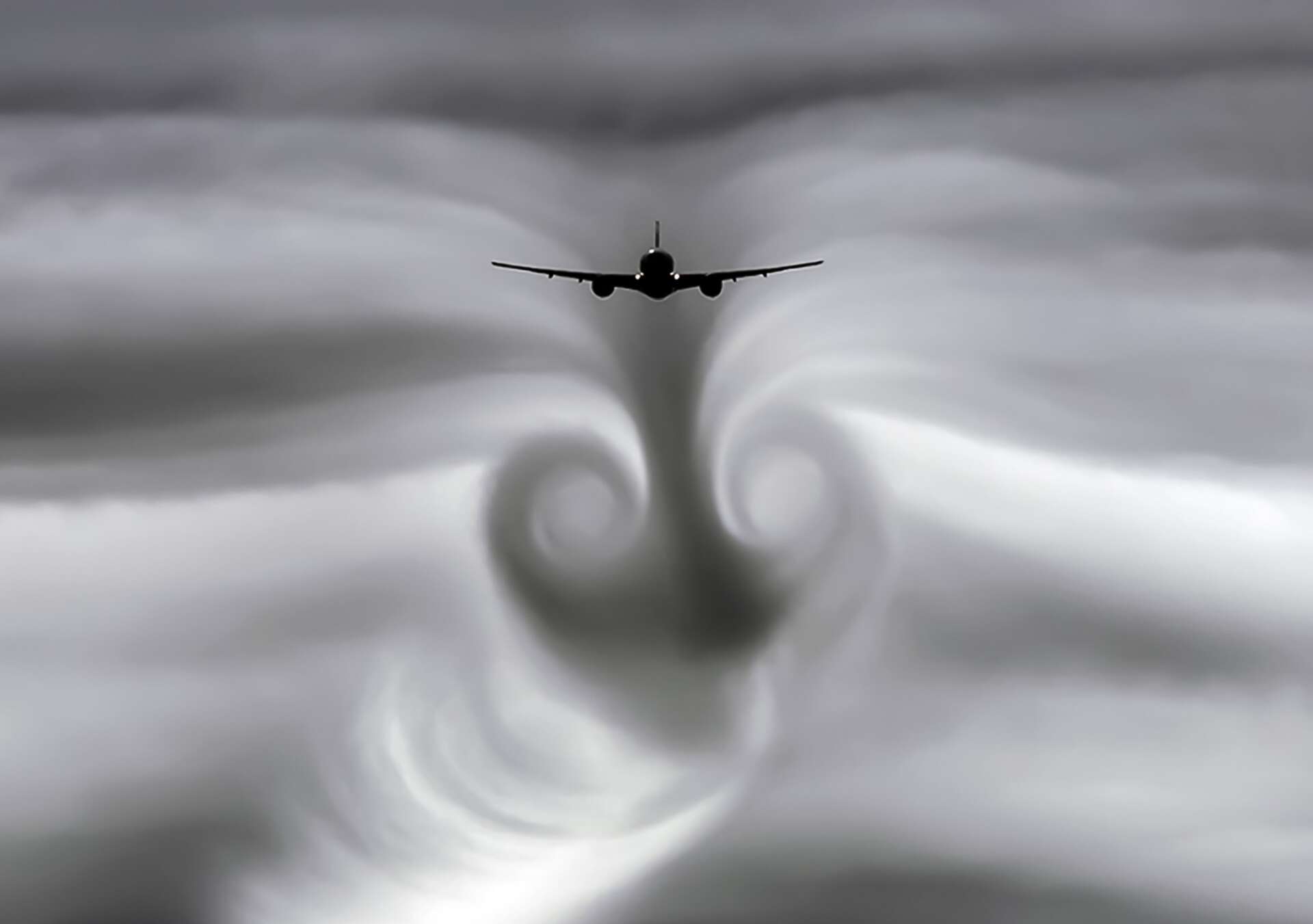 Phénomène météo extraordinaire : les tourbillons derrière les avions