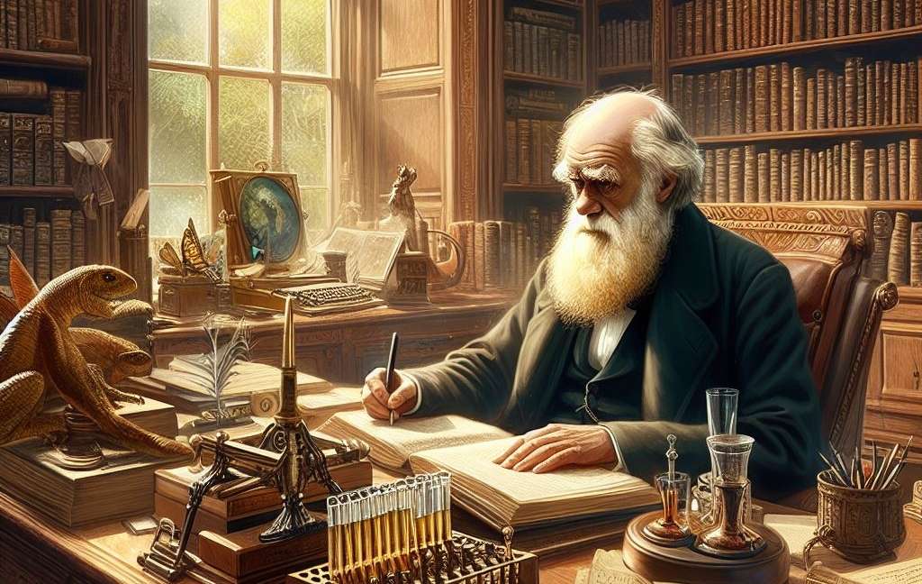 Des chercheurs ont reconstitué l’intégralité de la bibliothèque de Charles Darwin