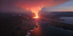 Des images stupéfiantes de l'éruption en Islande vues de l'espace