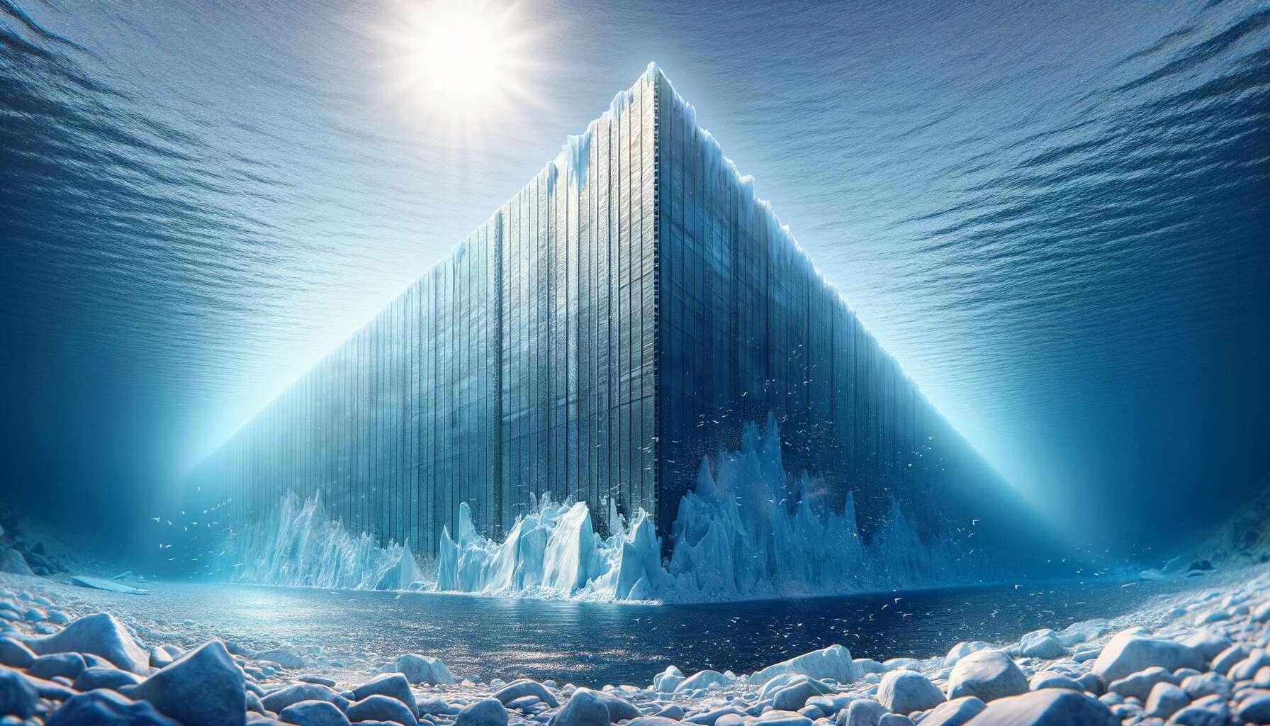 Il veut construire un mur pour sauver l’humanité du « glacier de l’Apocalypse »
