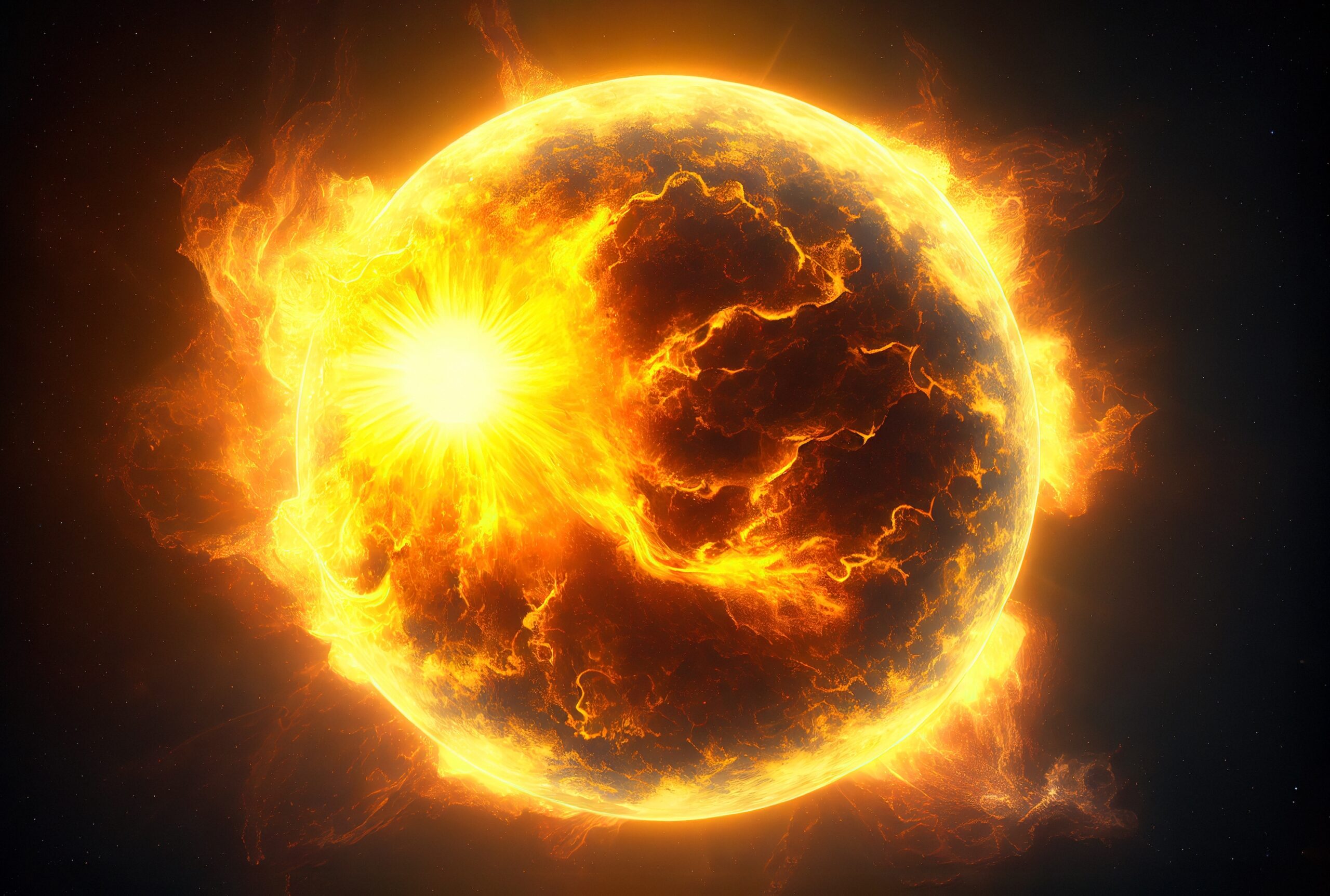 De puissantes éruptions solaires sont probablement à l’origine de la vie sur Terre