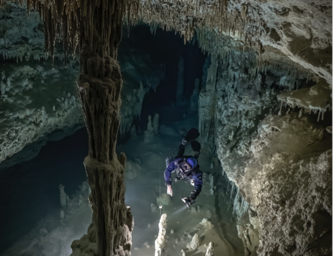 Des chercheurs mettent en lumière les communautés microbiennes des grottes sous-marines du Yucatán