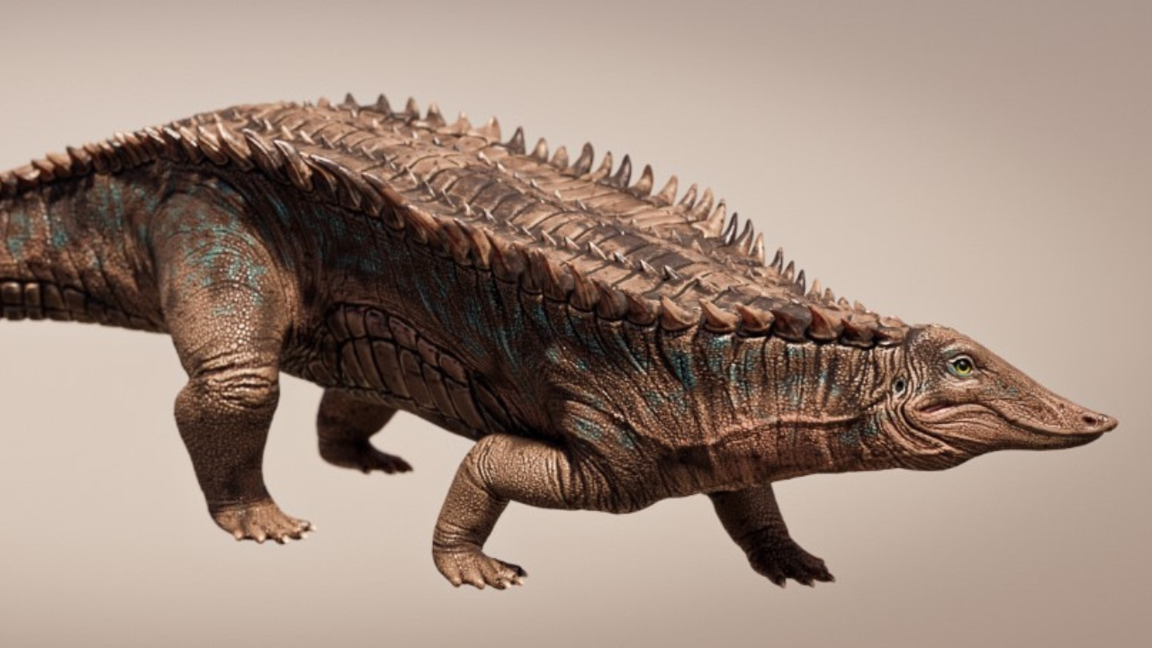 Le tank du Trias : un nouvel ancêtre cuirassé du crocodile